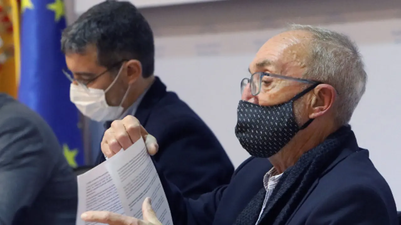 Manuel Martín, portavoz de SOS Sanidade Pública. EFE