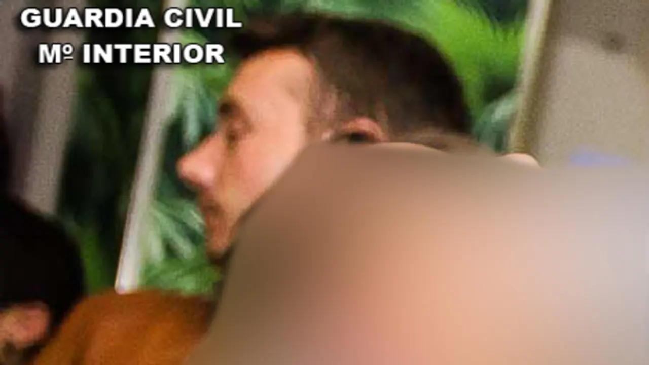 O presunto delincuente GUARDIA CIVIL DE PONTEVEDRA