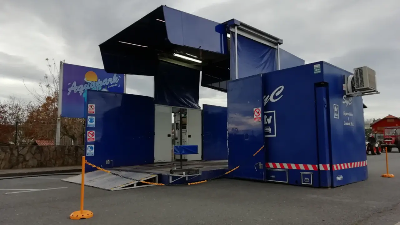 Estación de ITV para vehículos agrícolas. EFE