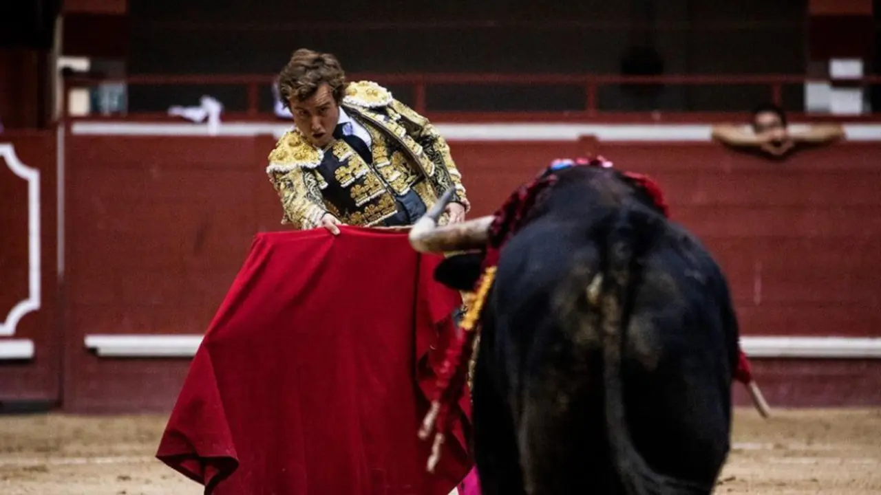 Román Collado, durante una corrida. INSTAGRAM