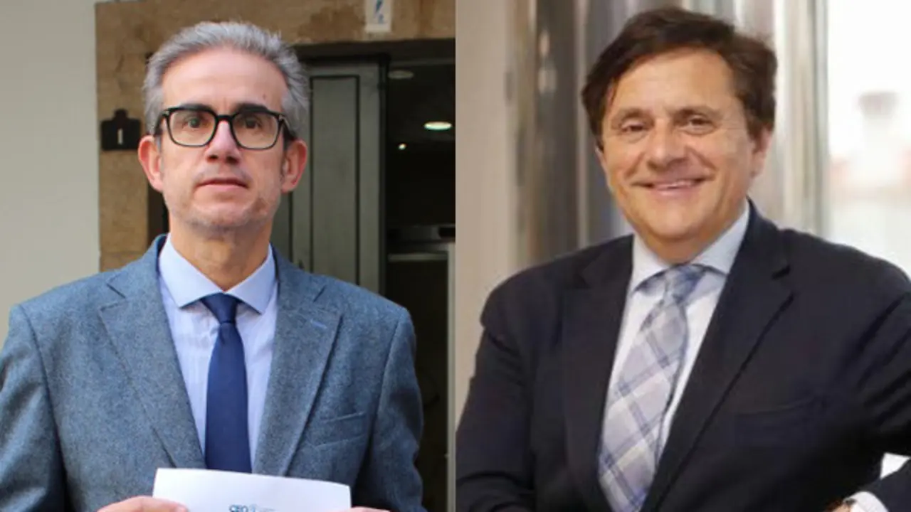 José Manuel Díaz y Pedro Rey, candidatos a presidir la CEG. AEP