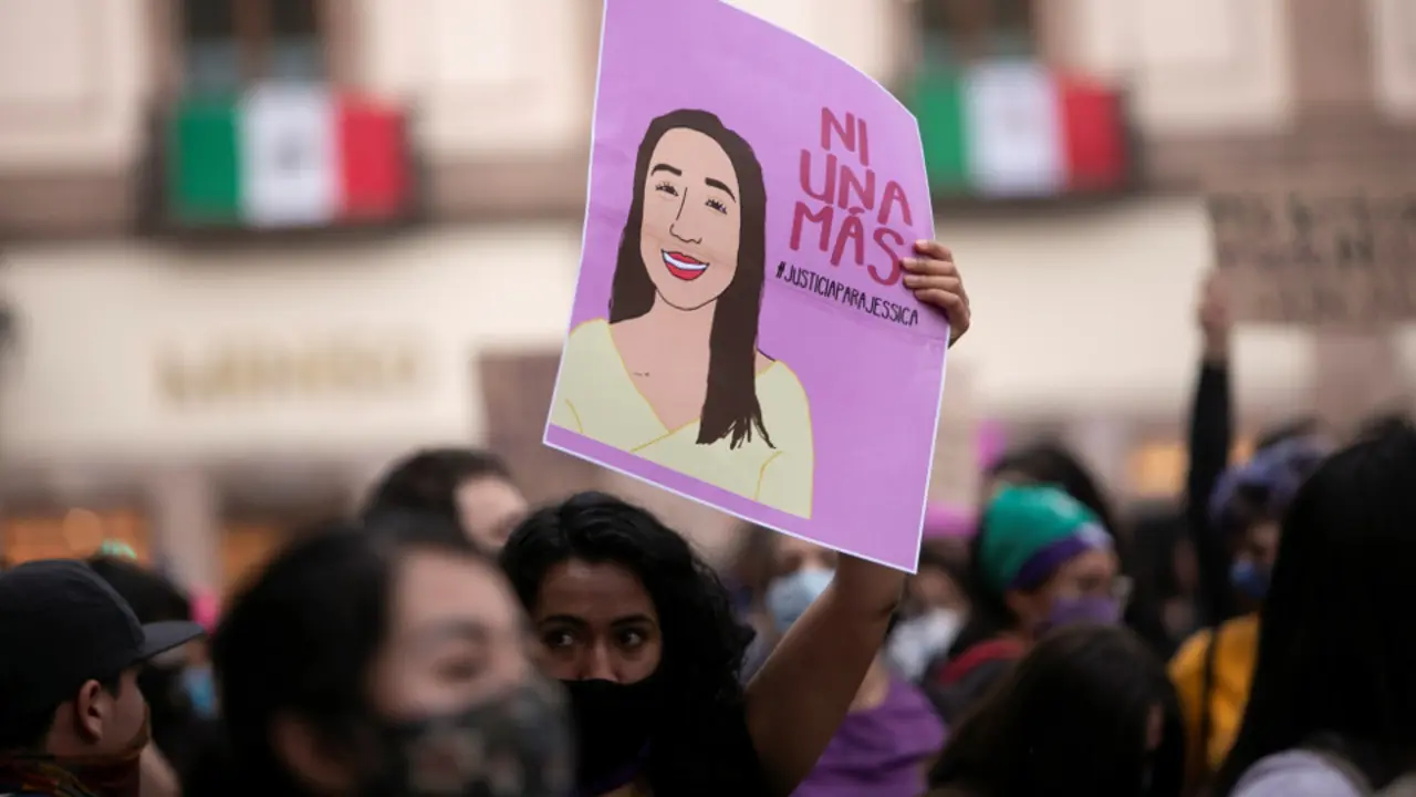 Protesta contra la VIOLENCIA MACHISTA. EFE