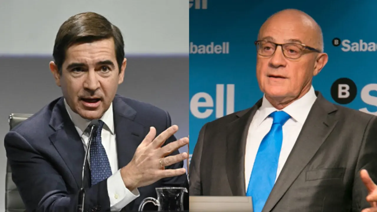 Carlos Torres y Josep Oliu. AEP