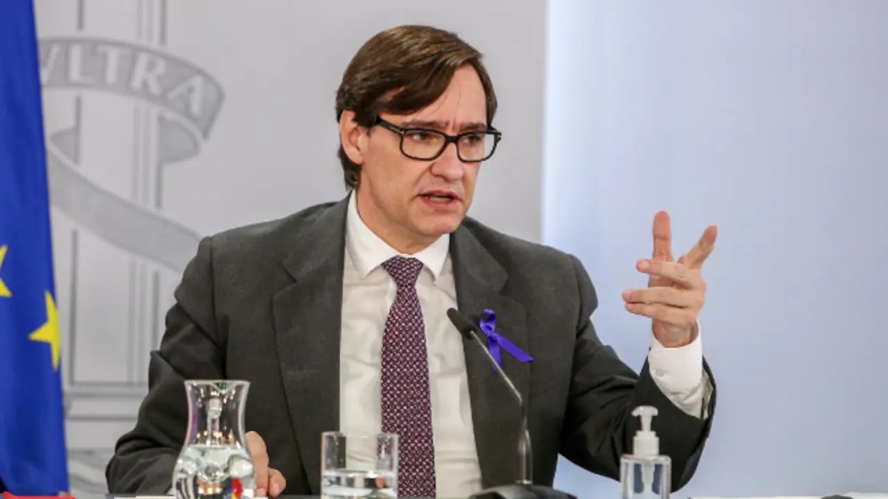 O ministro de Sanidade, Salvador Illa. EUROPA PRESS