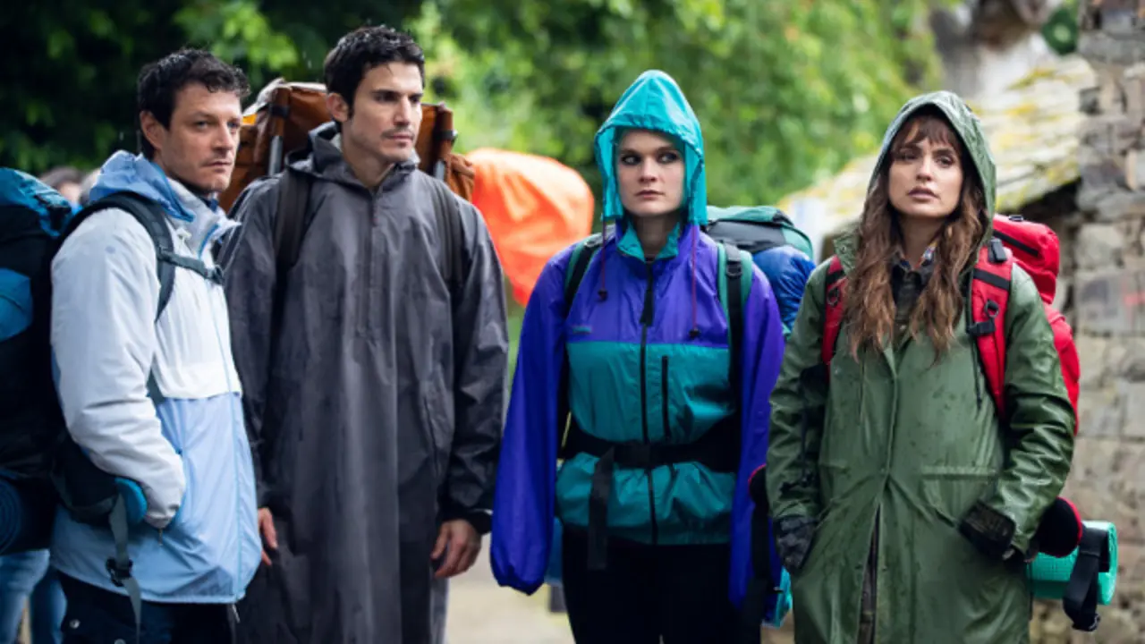 Un momento del rodaje de '3 Caminos'. AMAZON