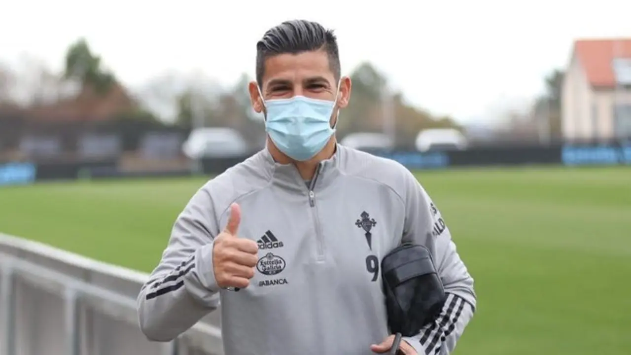 Nolito,  este jueves en Mos. @RCCelta