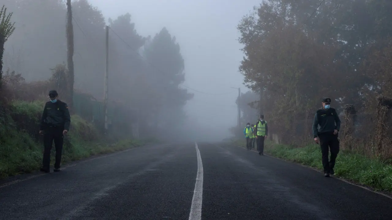 Operativo de búsqueda da desaparecida en Amoeiro. EFE