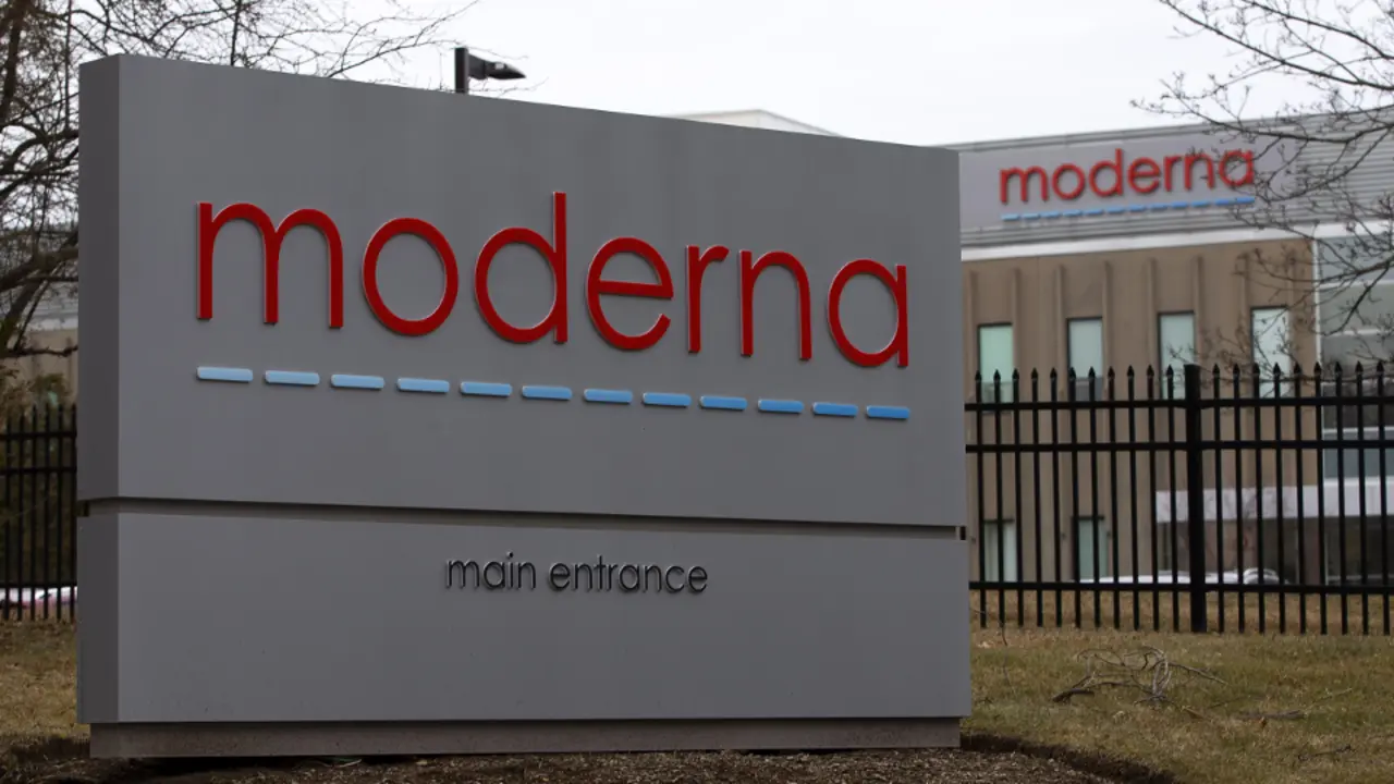 Sede de la compañía Moderna. EFE