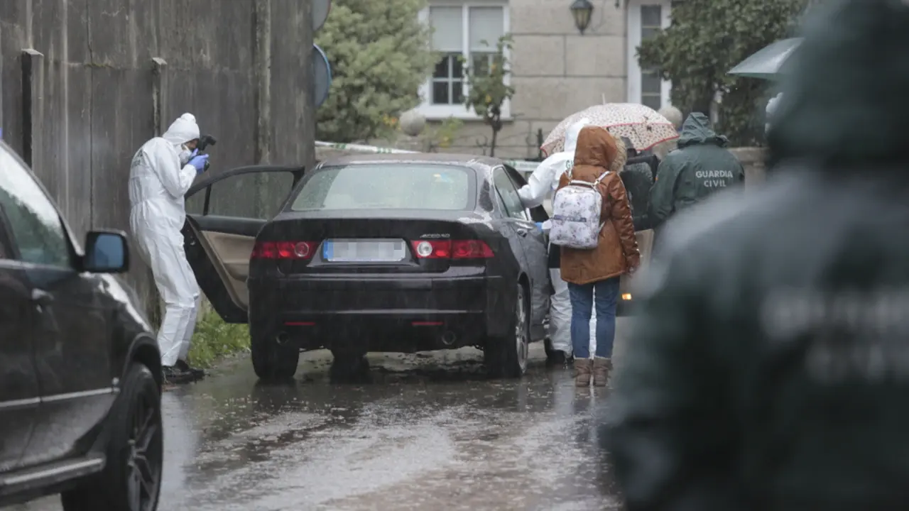 El lugar en el que se encontró el cuerpo sin vida de Ignacio Cal García. GONZALO GARCÍA