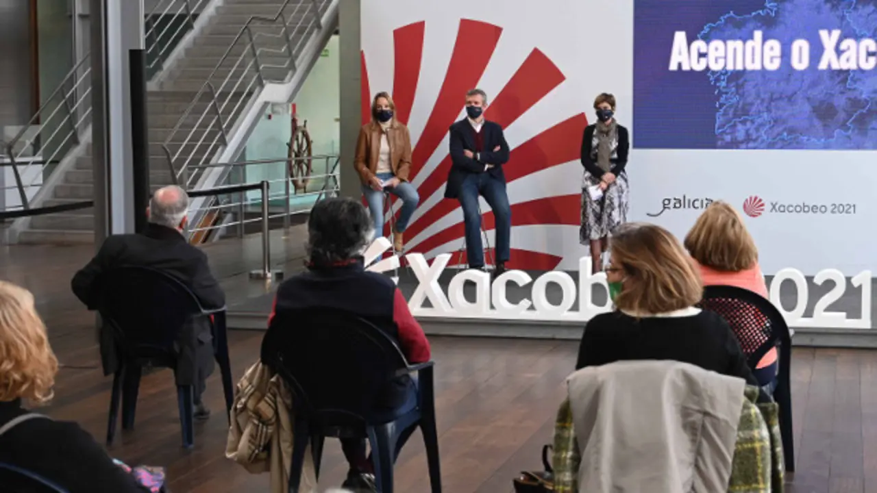 Presentación de 'Acende o Xacobeo'. EP
