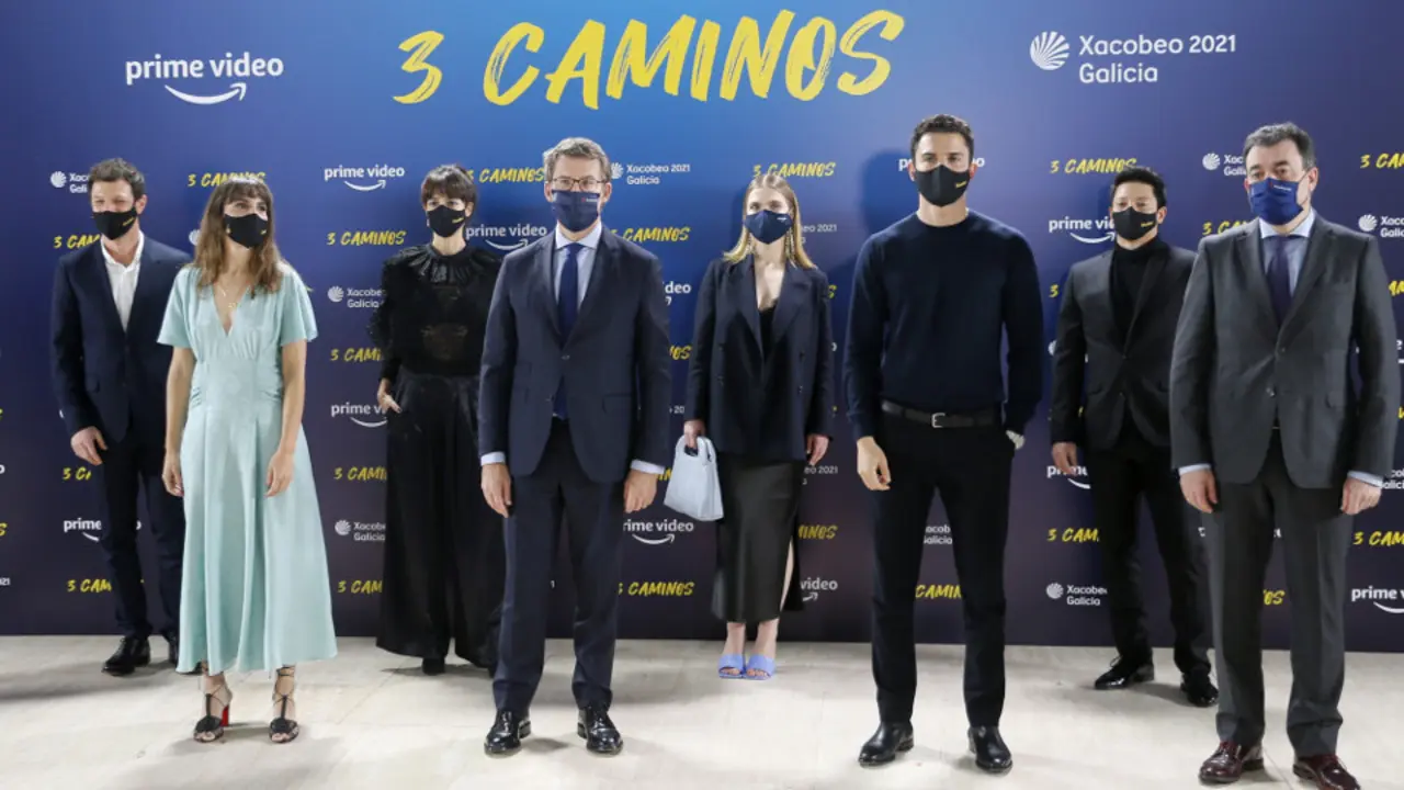 Presentación de la serie 3 Caminos que Amazon Prime Video estrenará el día 22. EFE