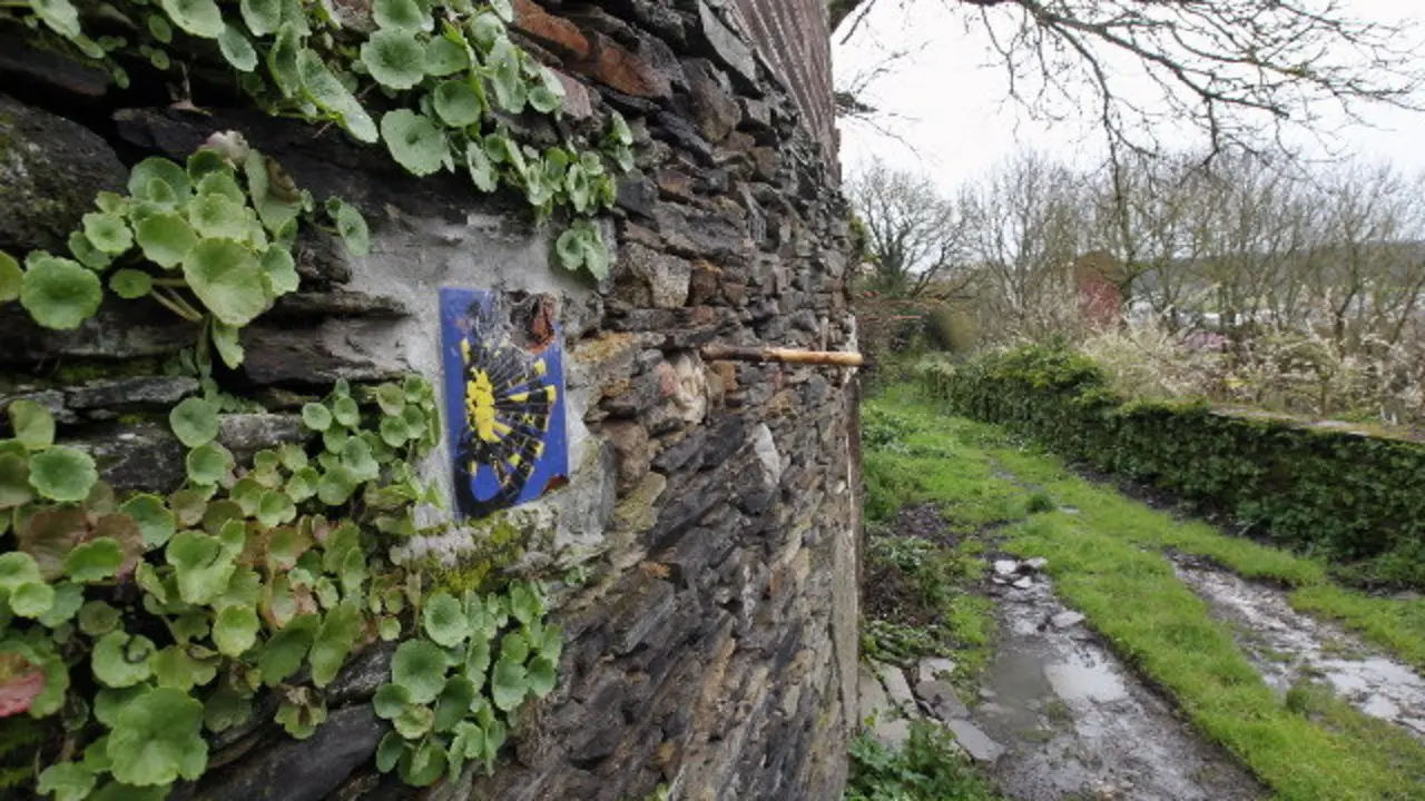 El Camino Primitivo en Lugo, en O Carme. XESÚS PONTE