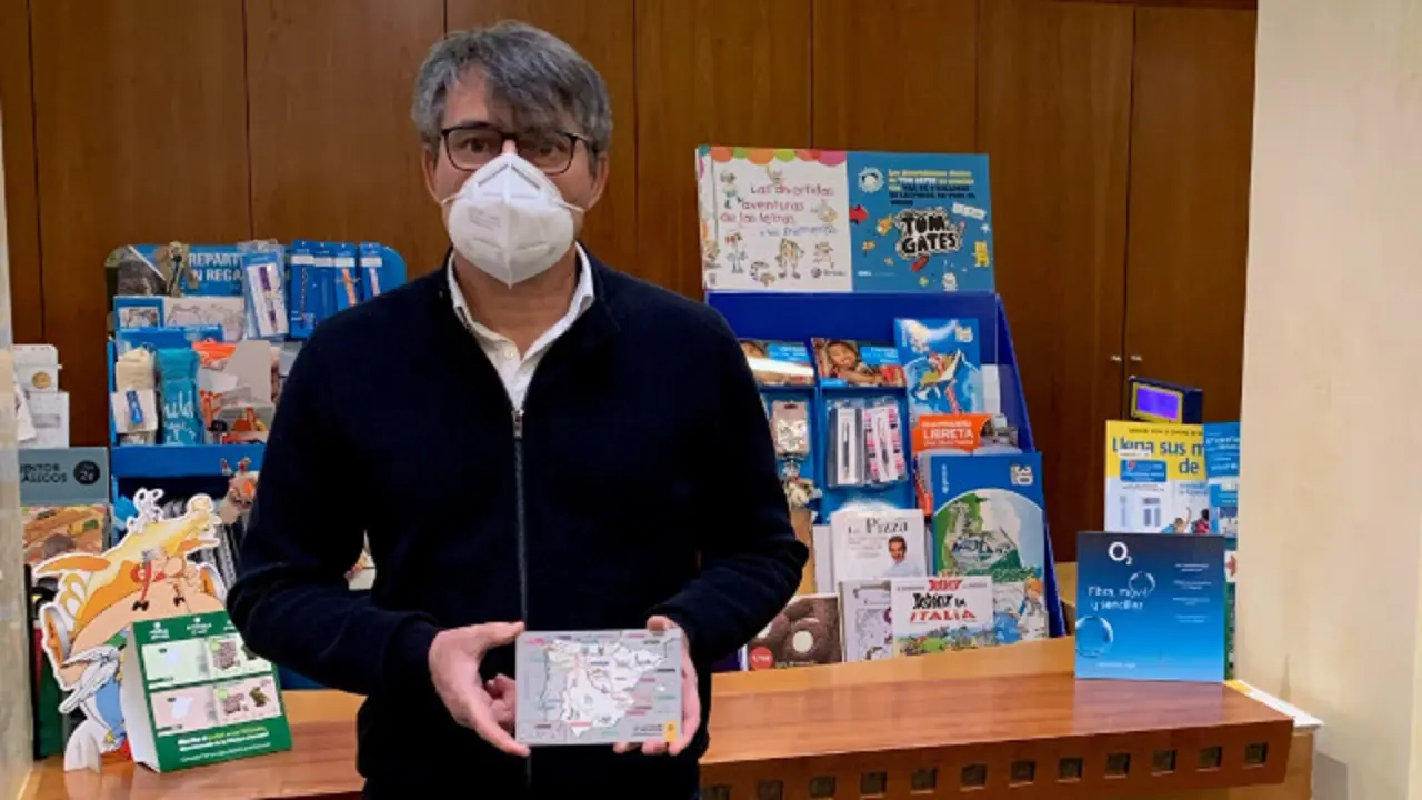 Presentación de las postales de Correos en Lugo. EP