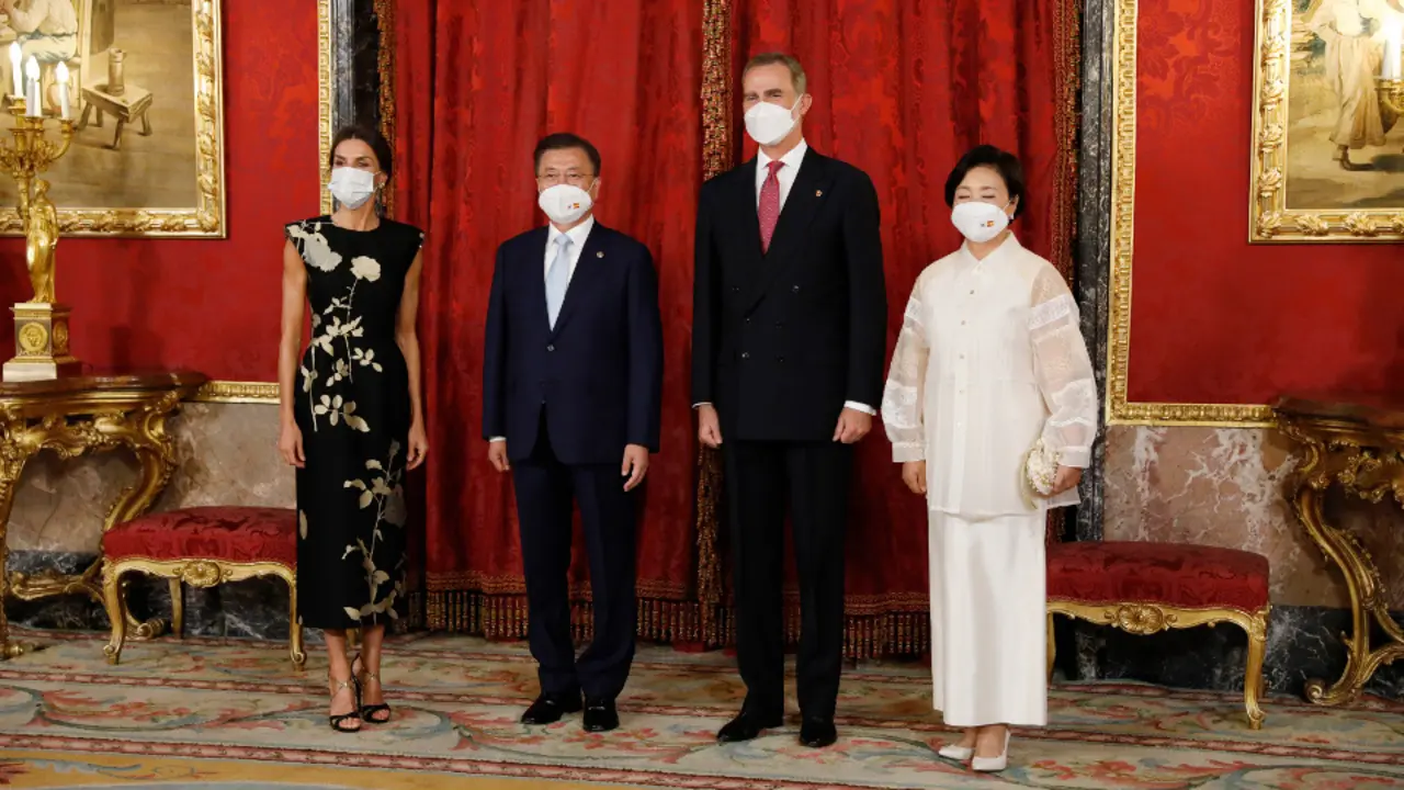 Cena en honor al Presidente de la república de Corea y su esposa. EUROPA PRESS