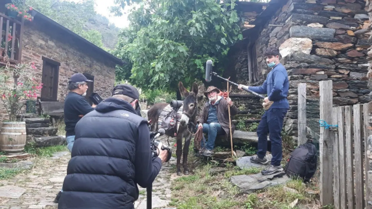 Un momento de la grabación del documental. EP