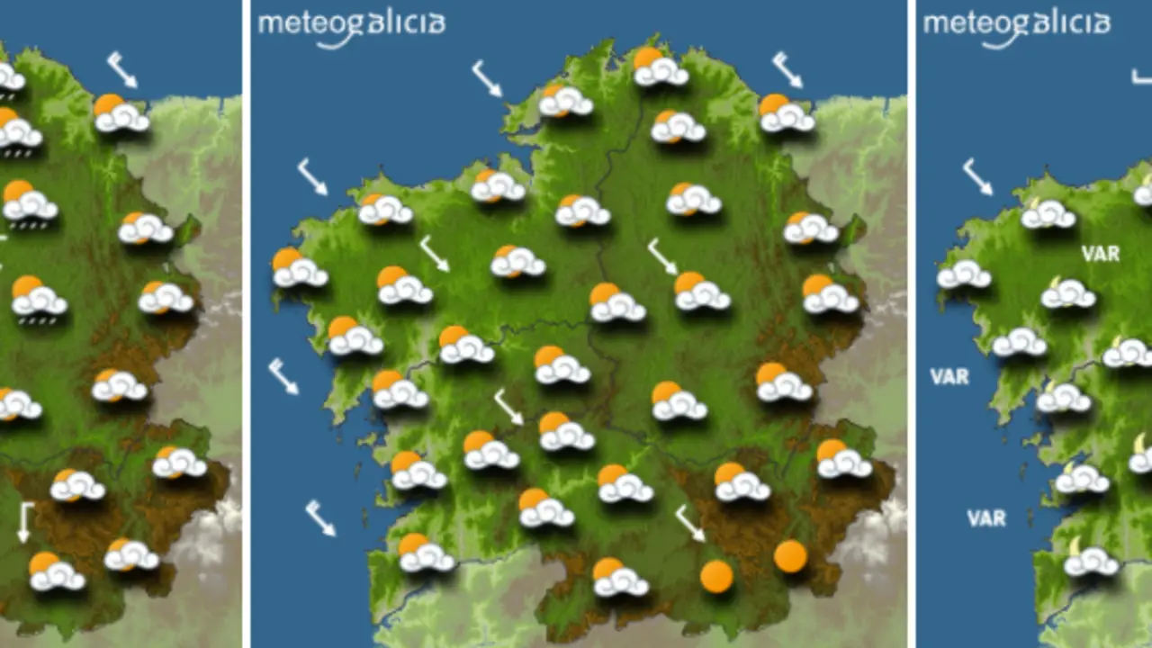 Previsión para este sábado. METEOGALICIA