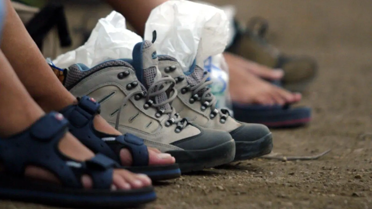 Pies de peregrino. ARCHIVO