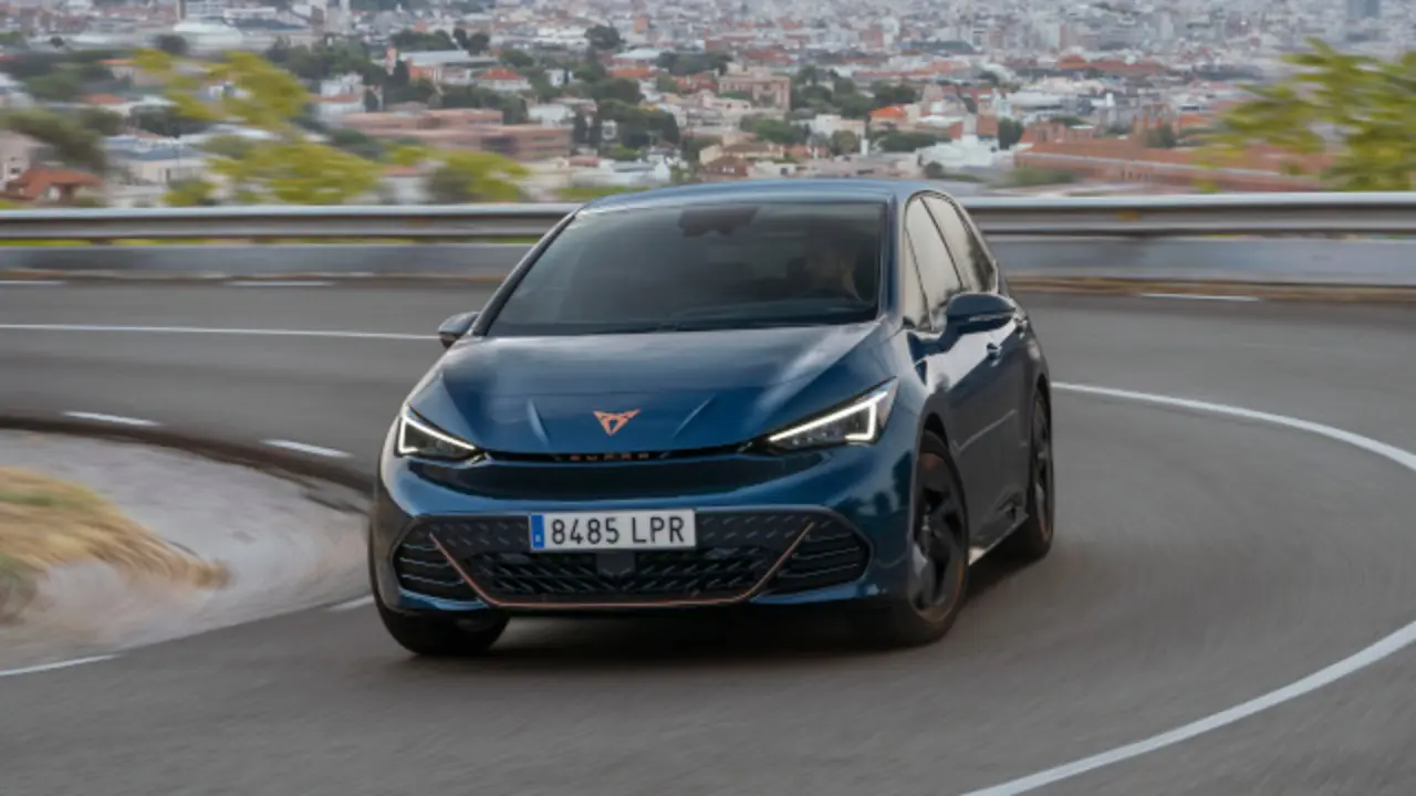 CUPRA BORN Aurora blue 018H