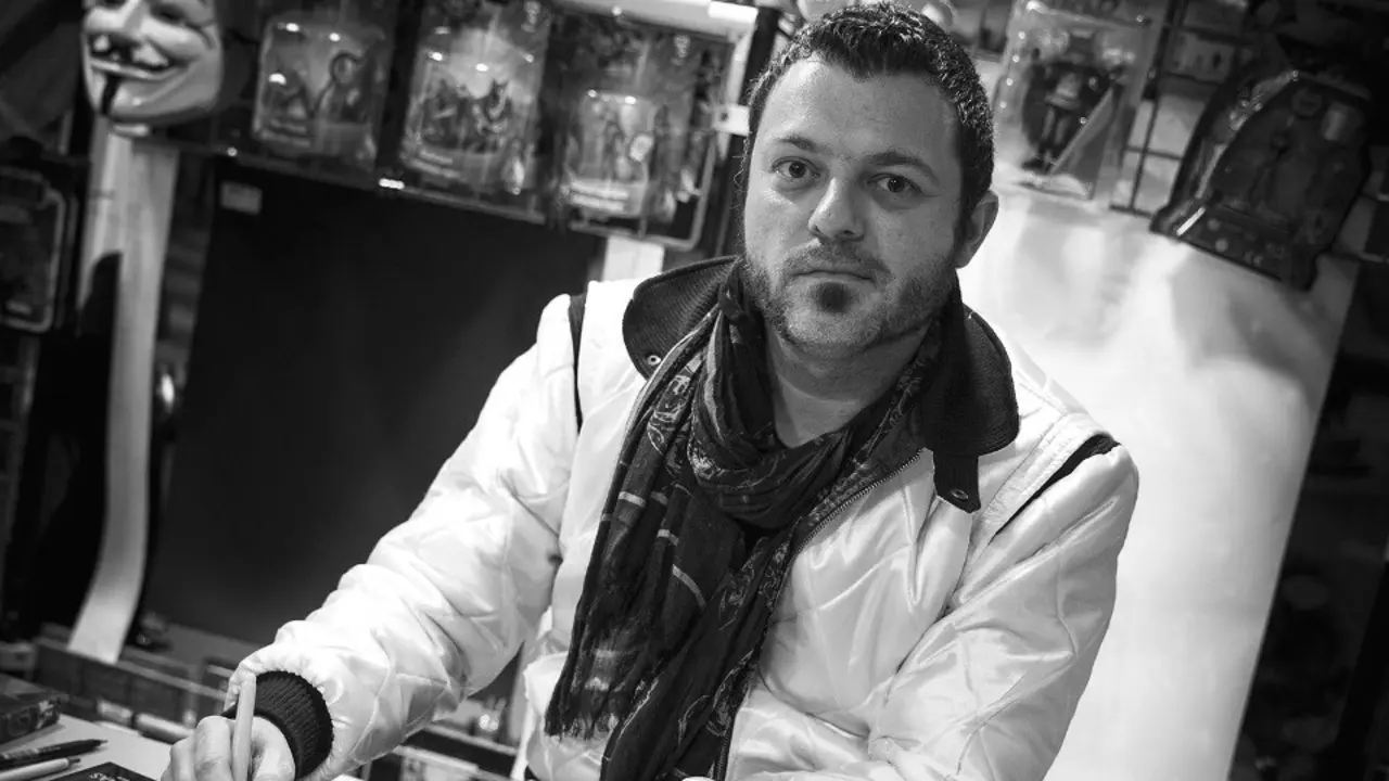 El ilustrador gallego David Rubín. ÓSCAR CORRAL (AEP)