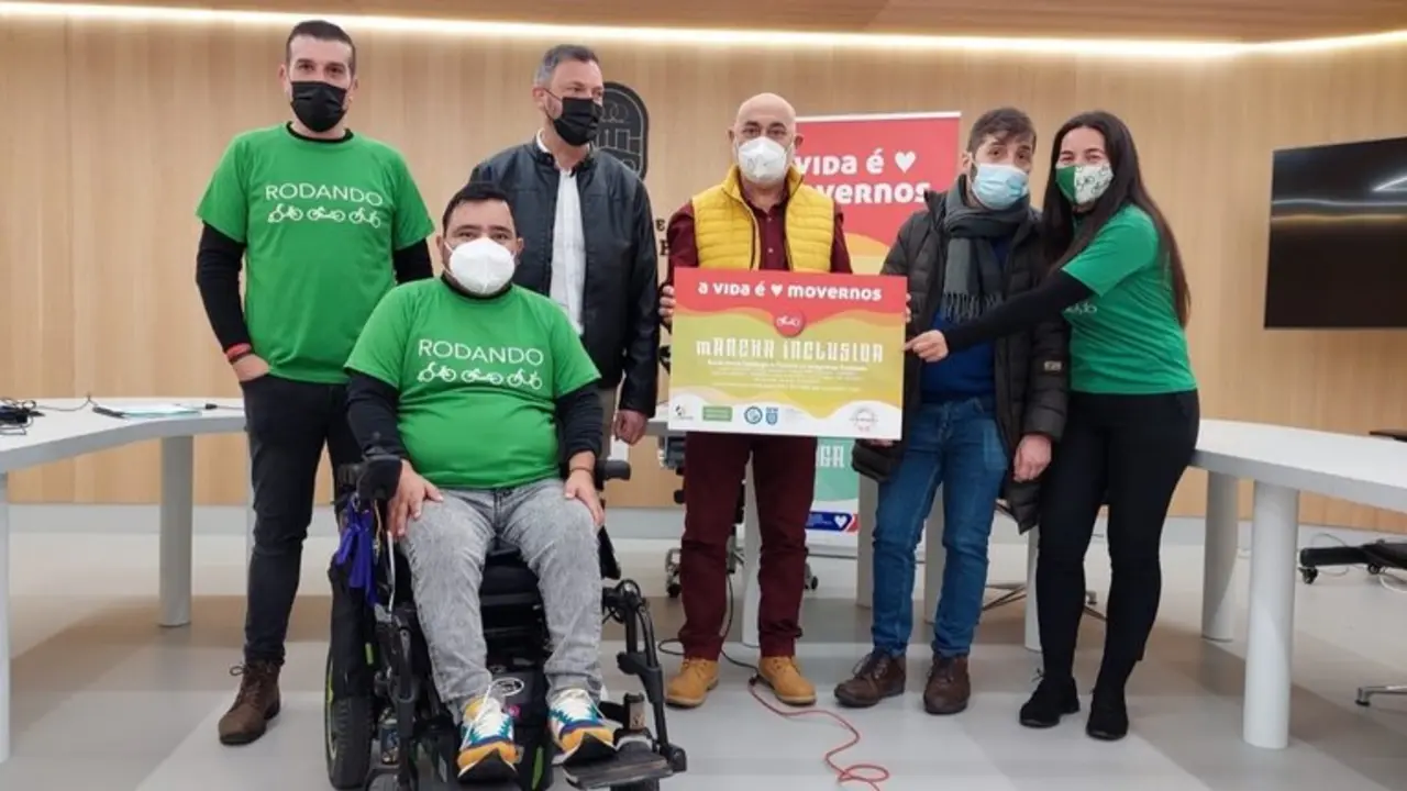 Presentación del programa Rodando, en el Concello. CONCELLO