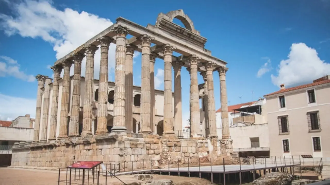 Templo de Diana, en Mérida