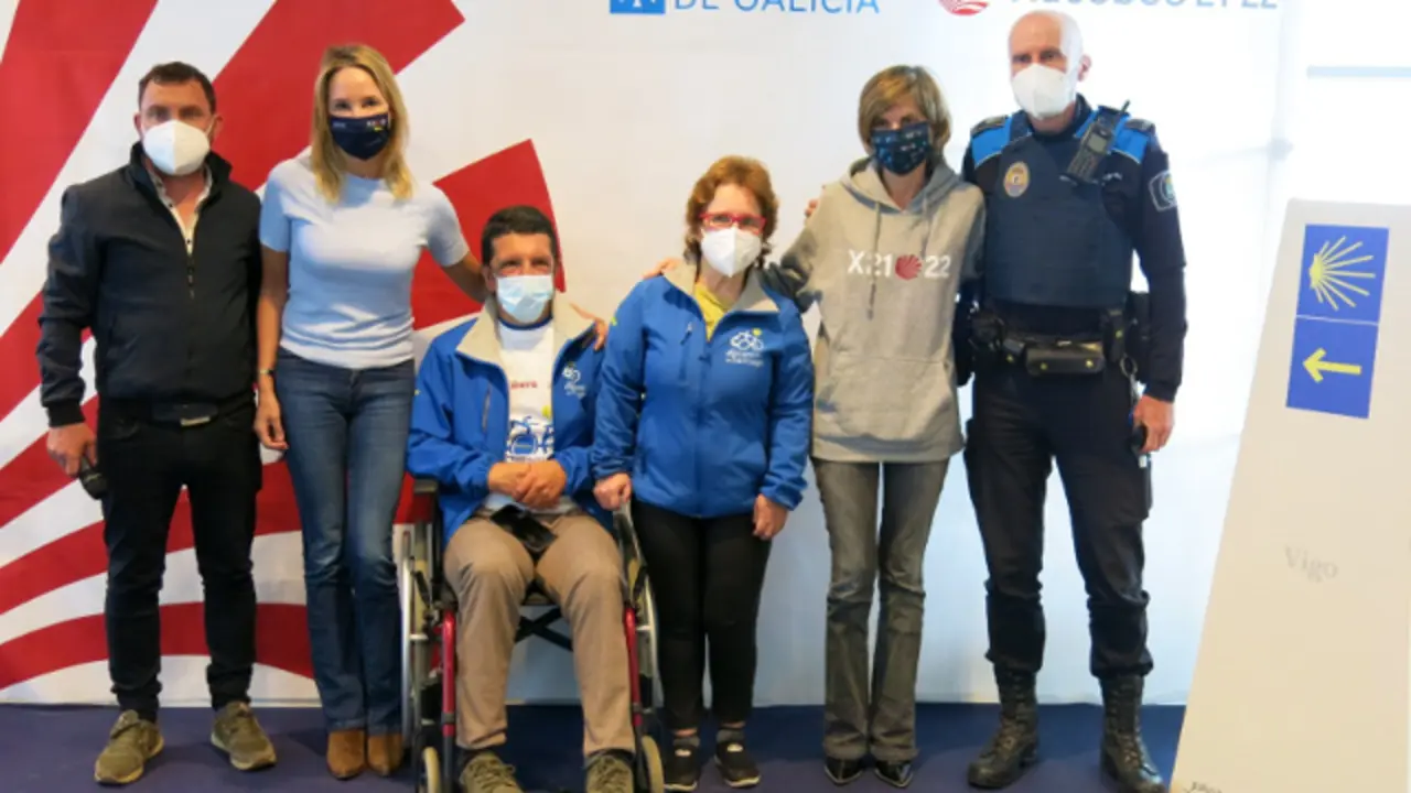 Presentación del documental 'Outros Camiños', de Rubén Riós, sobre el trabajo de la asociación DisCamino. EUROPA PRESS. jpg