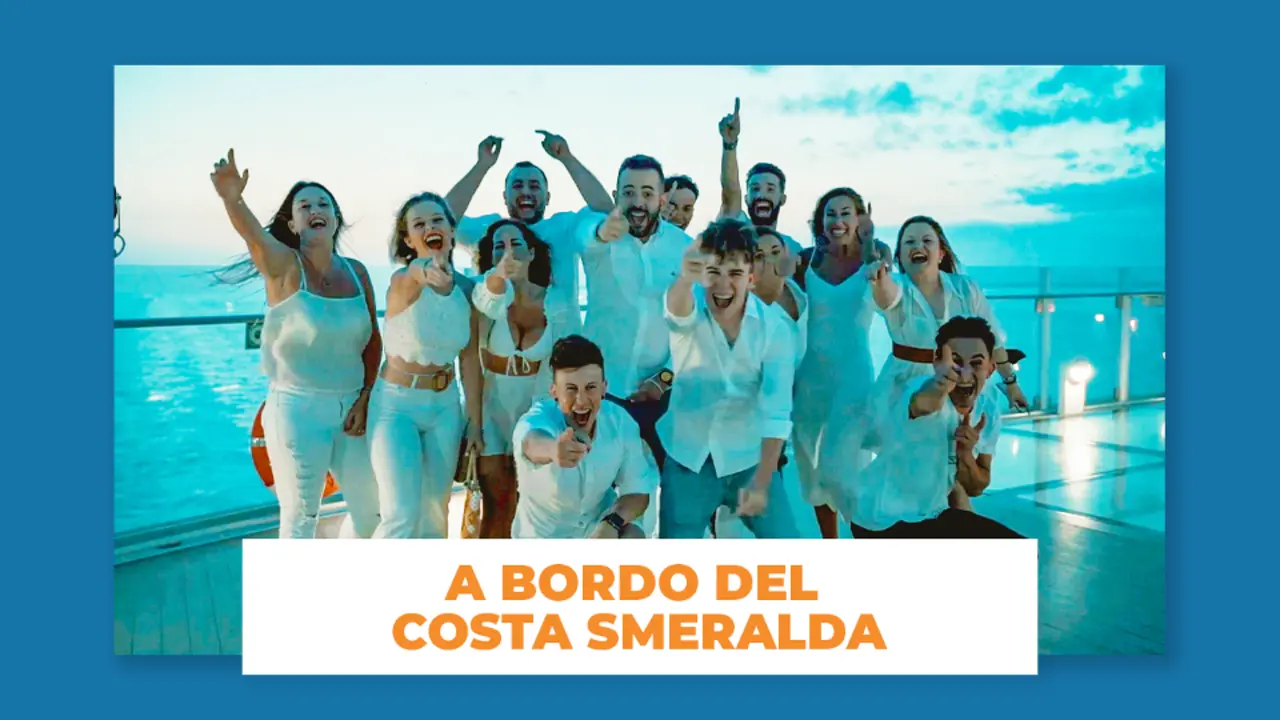 Socios de inCruises en un crucero por el Mediterráneo. CEDIDA