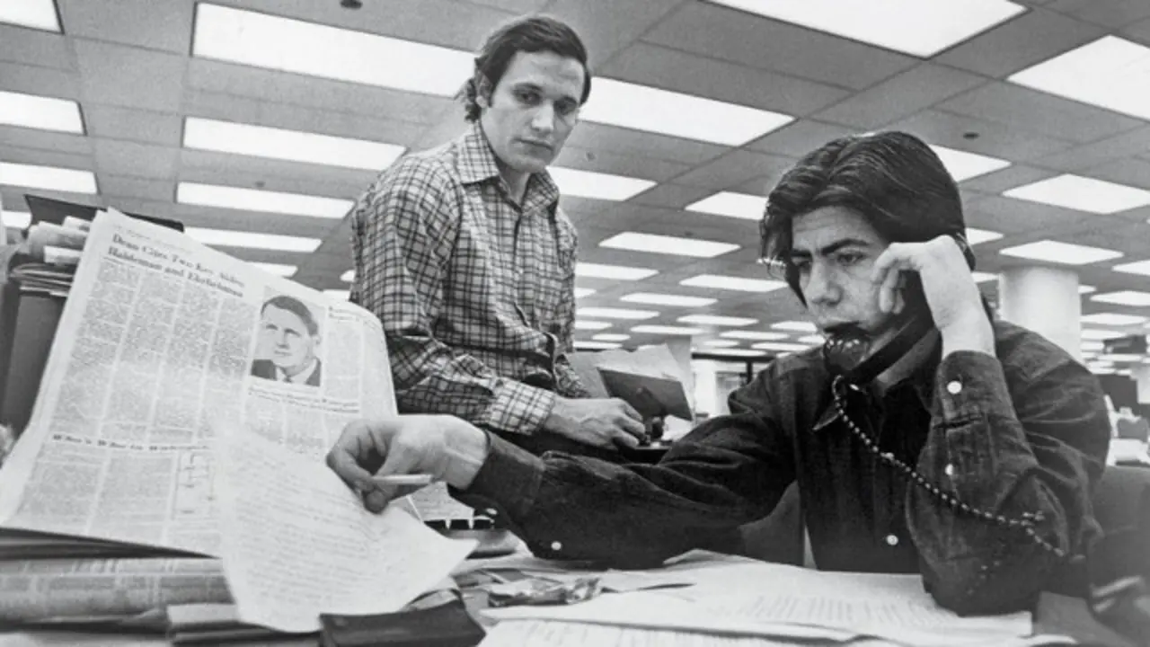 Bob Woodward e Leonard Bernstein