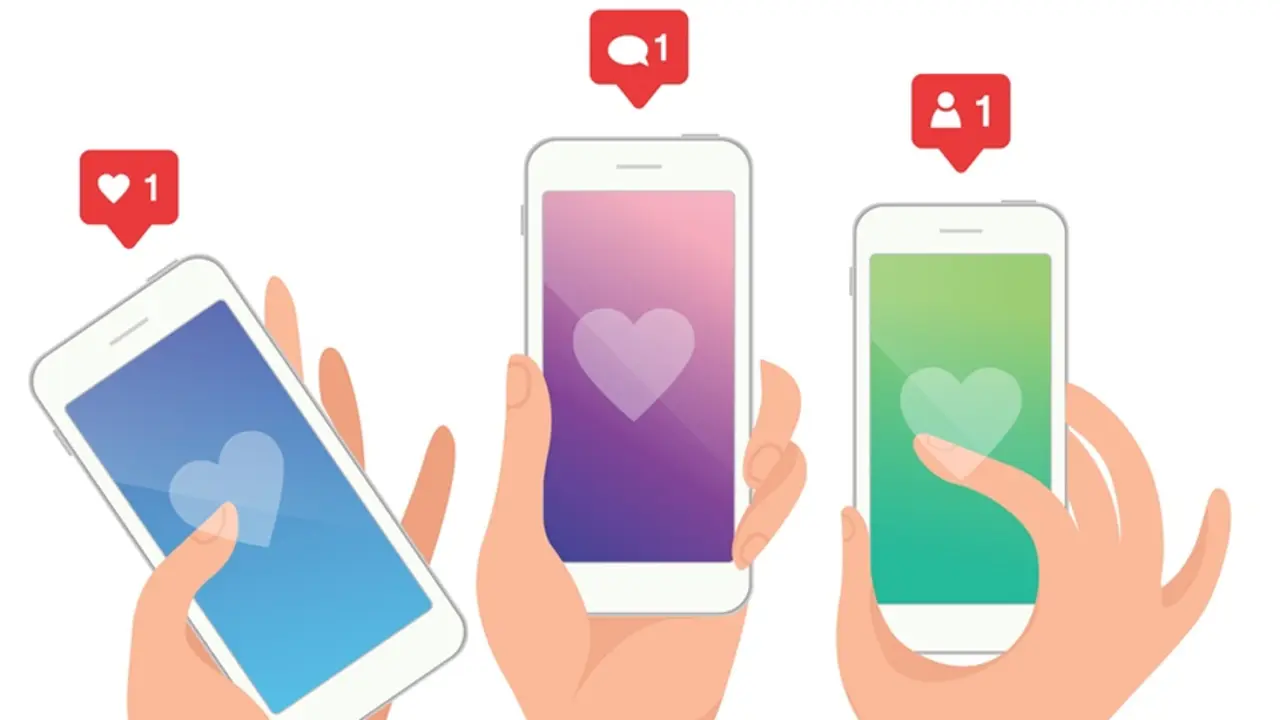 redes sociales móvil instagram seguidores