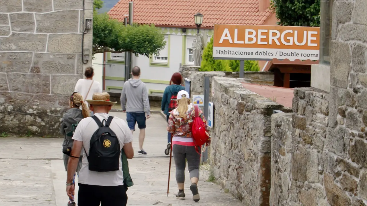 Albergue en Palas de Rei. EP