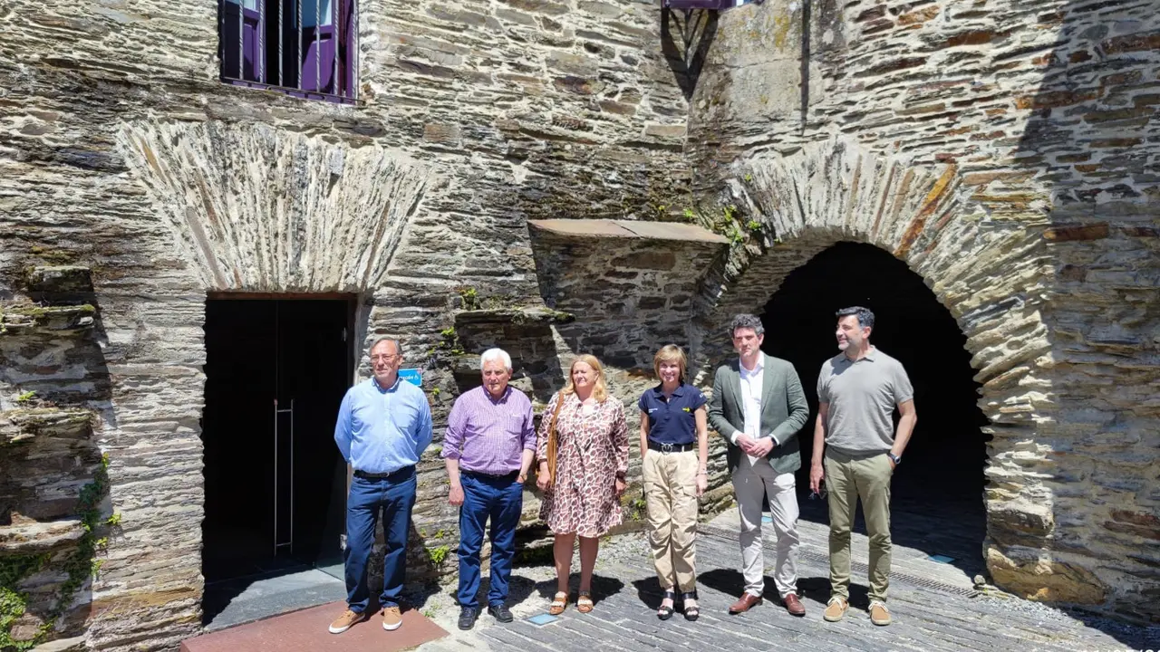 Nava Castro, este miércoles en Samos. XUNTA