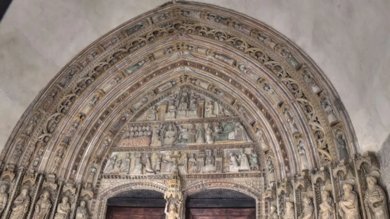 Santa Mar&iacute;a la Real, en Deba.