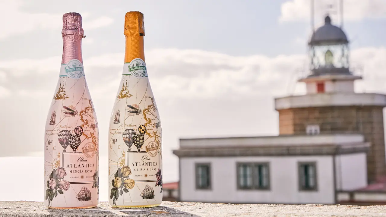 Los espumosos de Alma Atlantica, una opción ideal para acompañar el brunch. EP