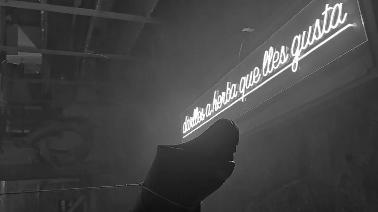 Instalación de Edu Valiña. EP