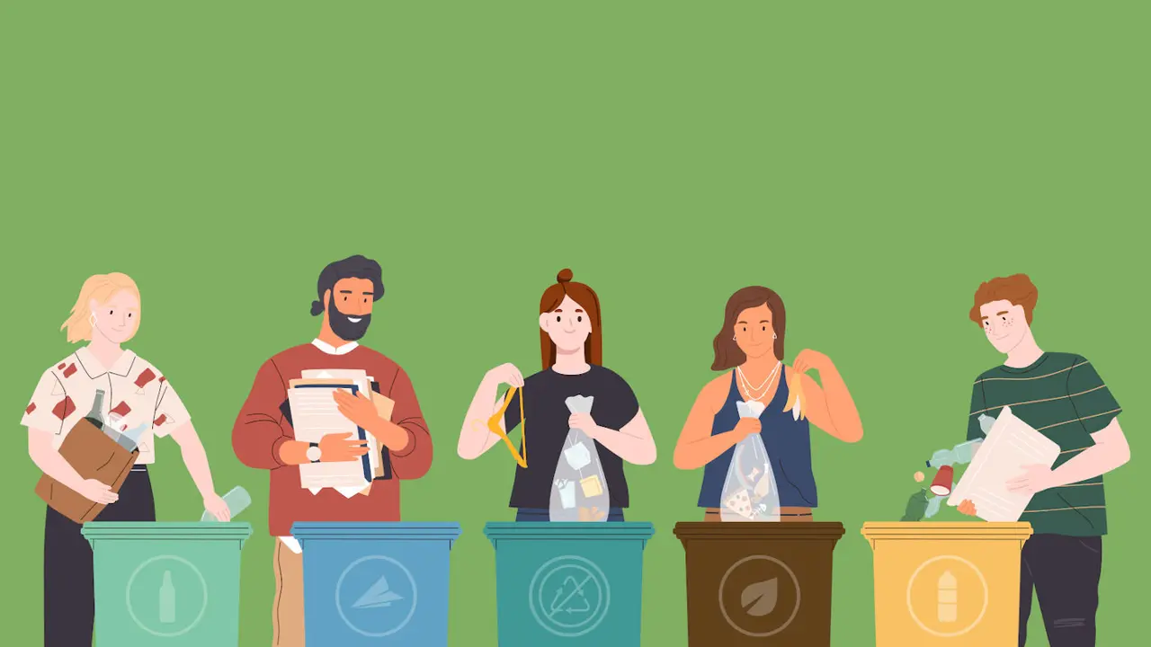 En Galicia hay cinco contenedores y cada cosa debe ir a su lugar. EP