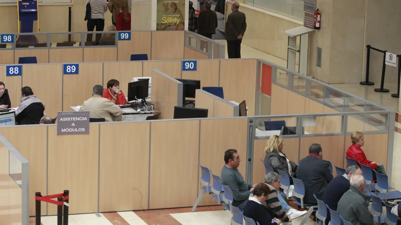 Oficina de la Agencia Tributaria. EUROPA PRESS