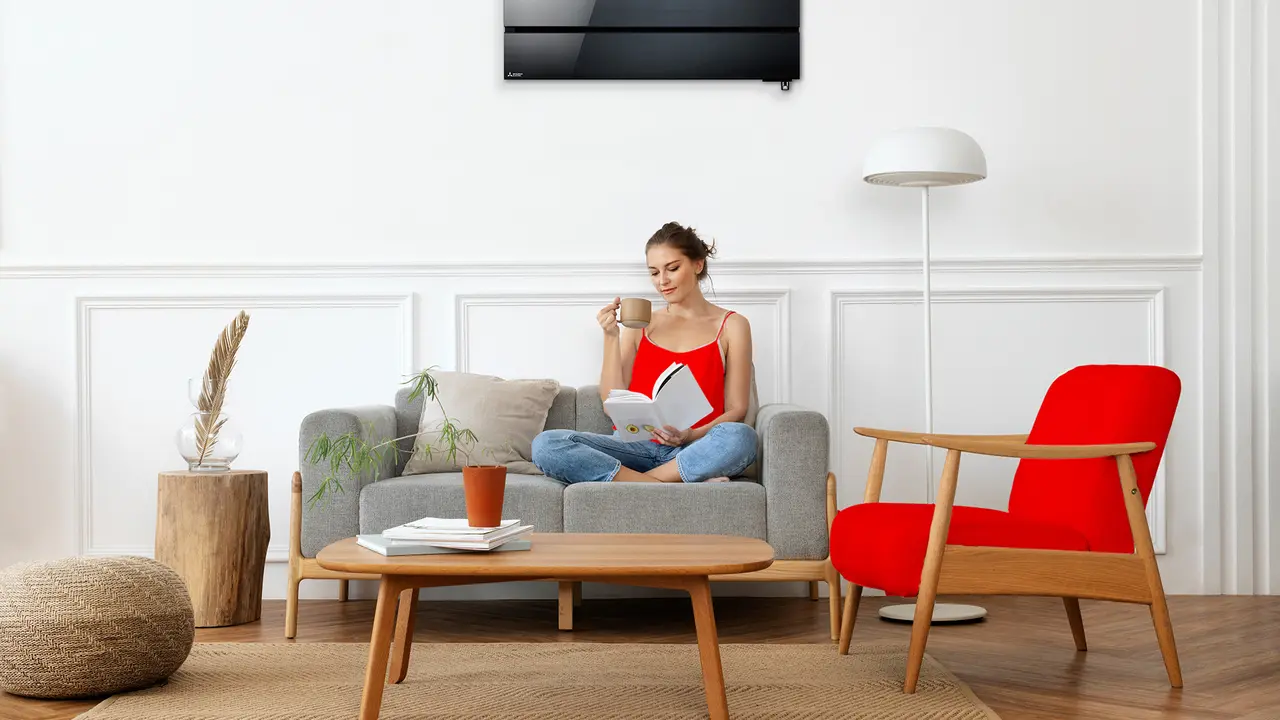 Una persona en su sala de estar. EP