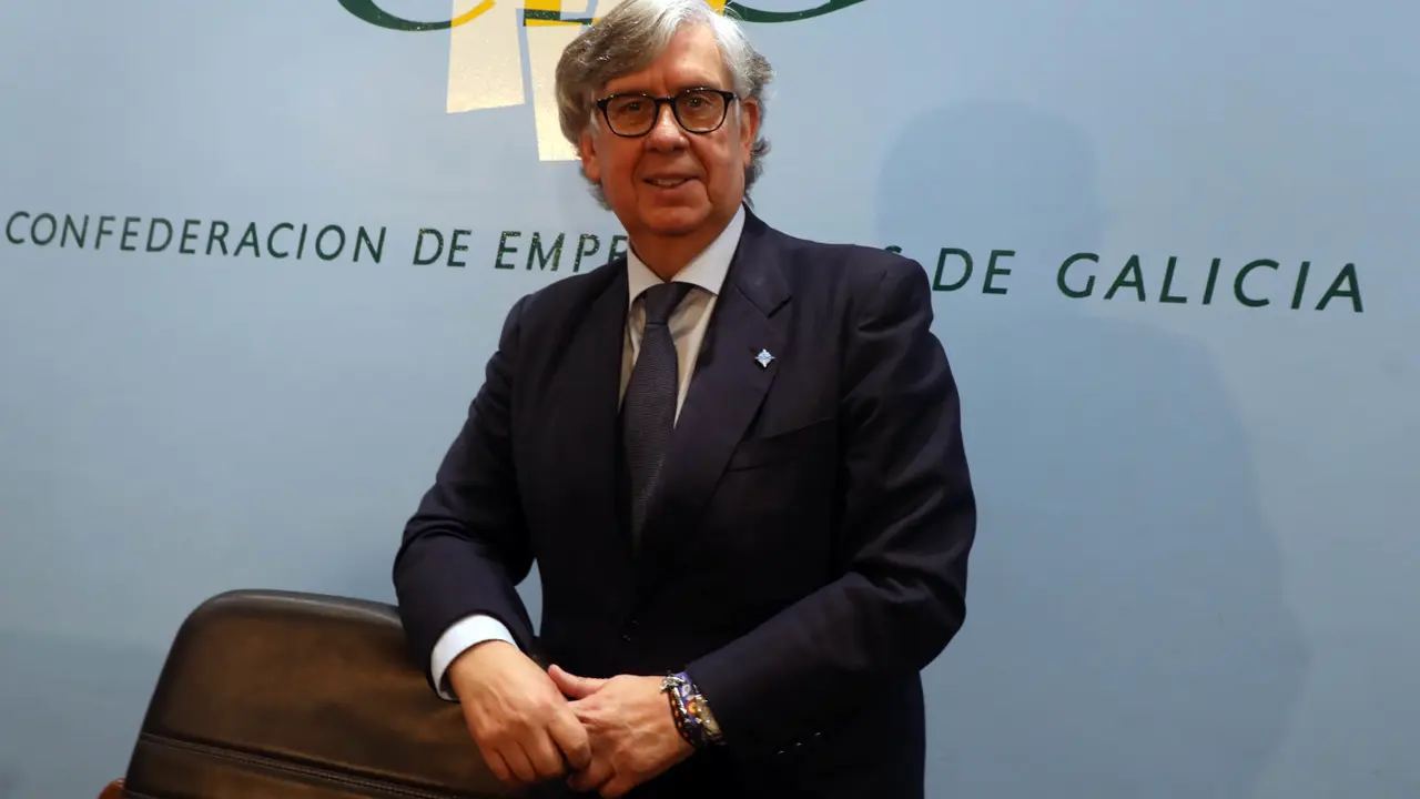 Juan Manuel Vieites, presidente de la CEG.Pepe Ferrín (AGN)