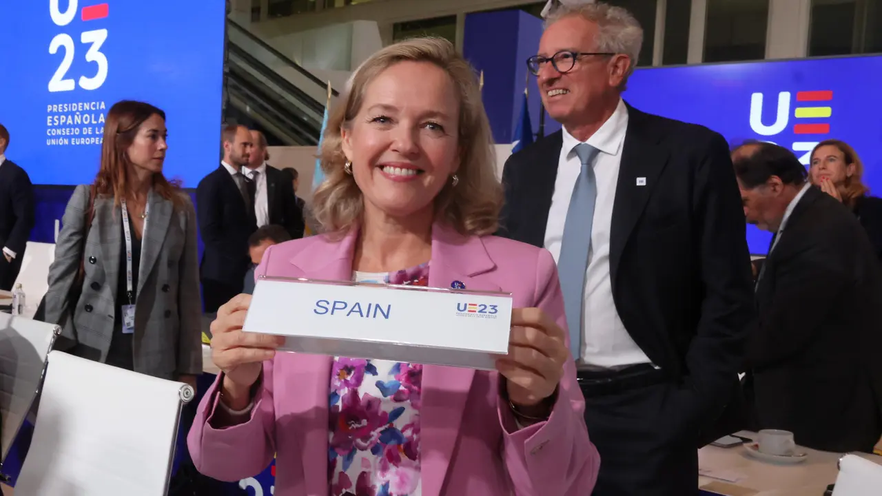 La vicepresidenta primera del Gobierno y ministra de Asuntos Económicos en funciones, Nadia Calviño.Pepe Ferrín (AGN)