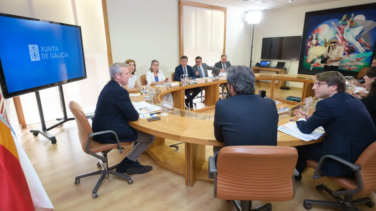 Reunión de este miércoles del Consello. XUNTA