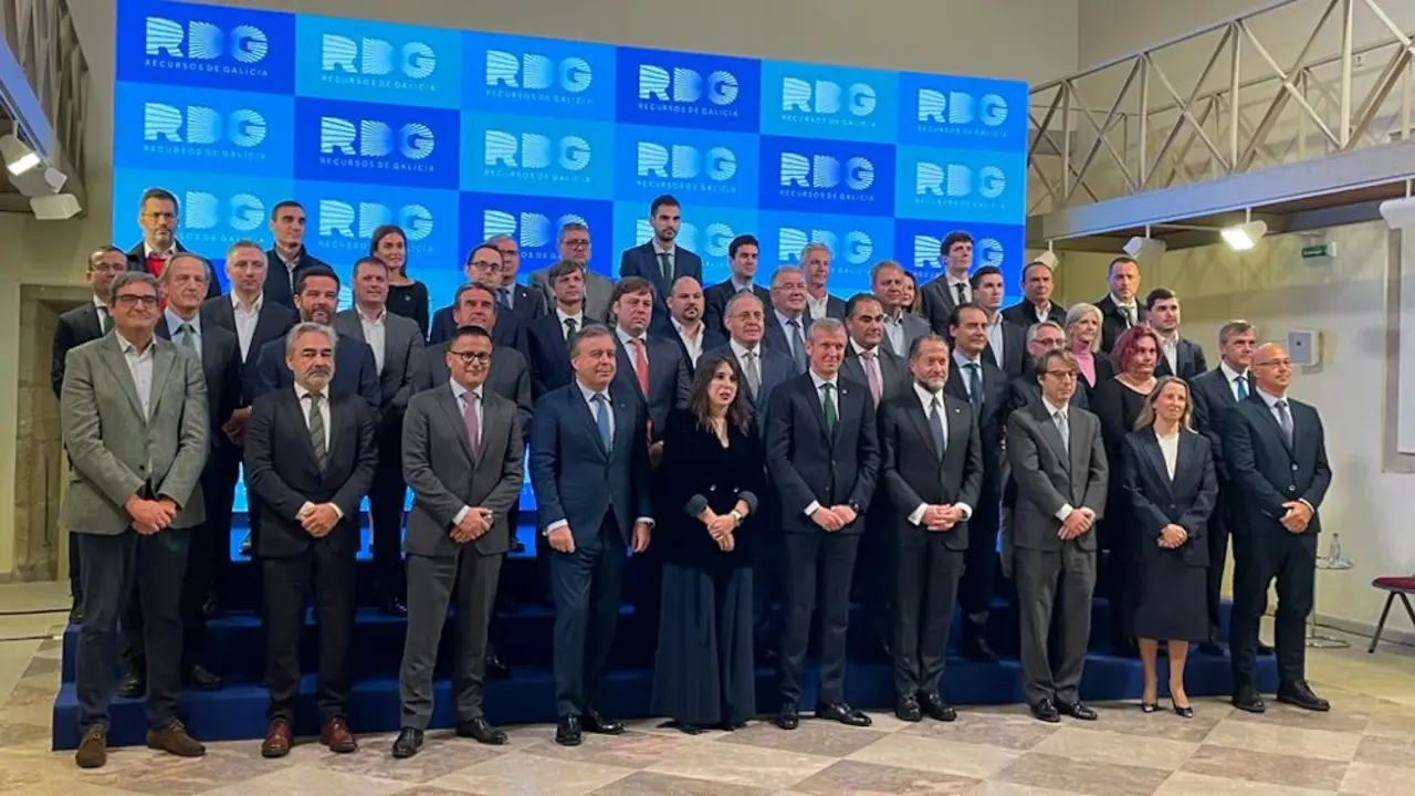 El acto de presentación en el Museo do Pobo Galego. AGN