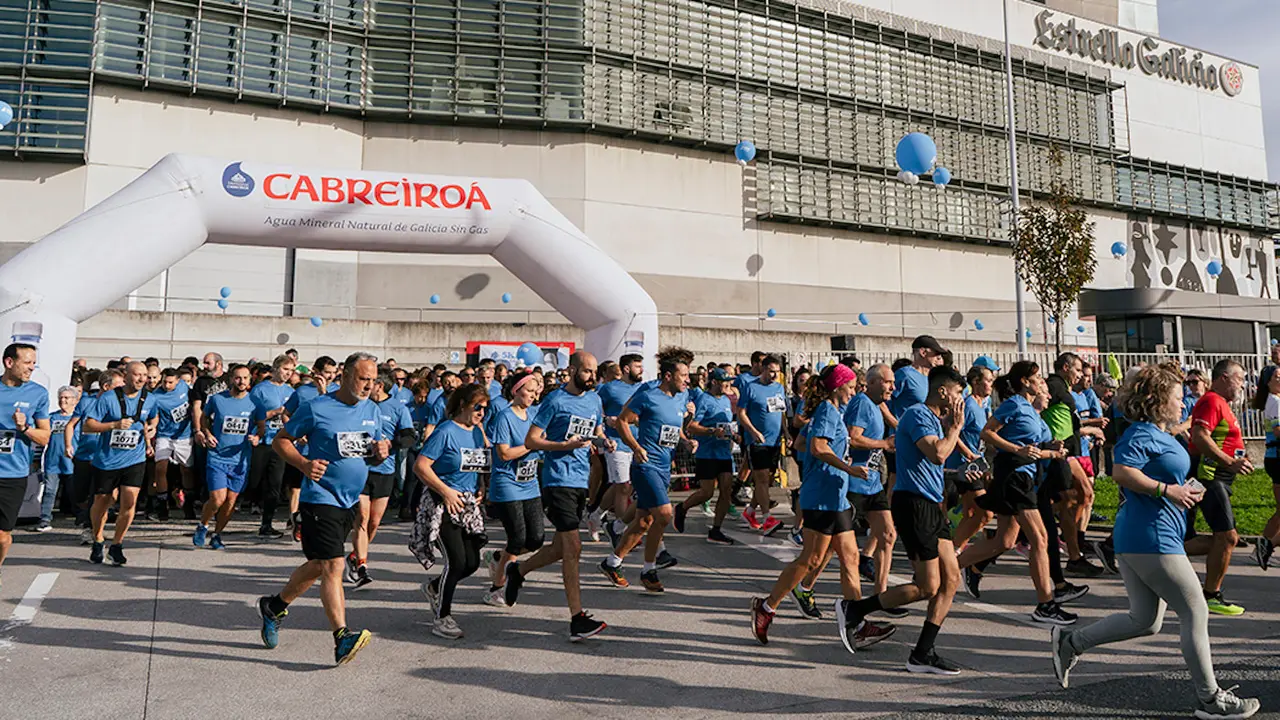 Carrera solidaria en Hijos de Rivera.EP