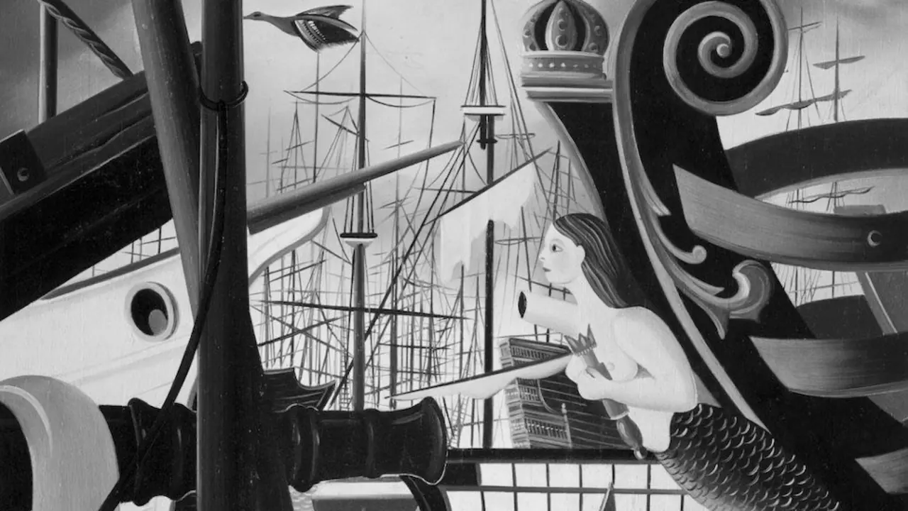 Pintura de Urbano Lugrís. AEP