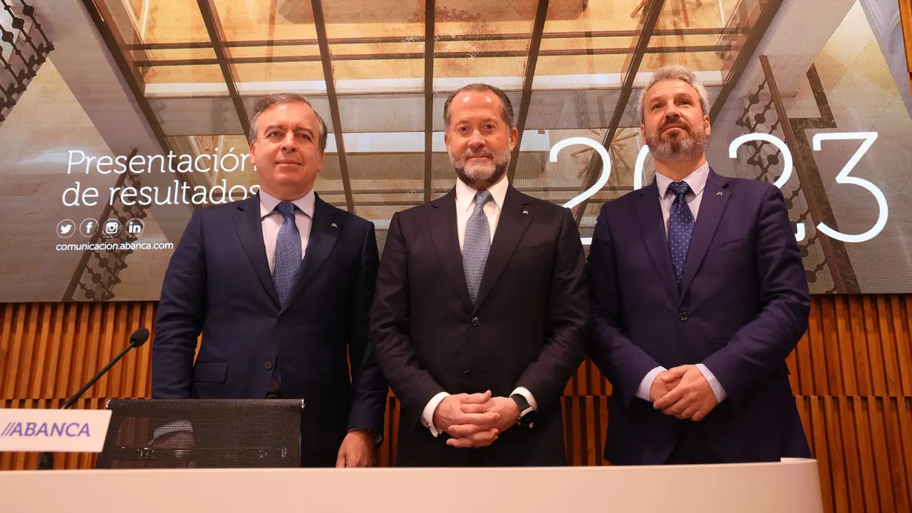 Presentación de resultados de Abanca. PEPE FERRÍN (AGN)