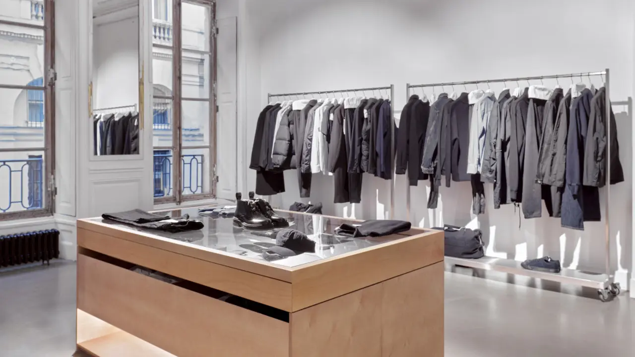 Interior tienda de Zara.INDITEX