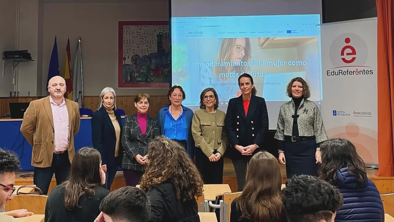 Sesión del programa EduReferentes en el IES Río Cabe de Monforte.EP