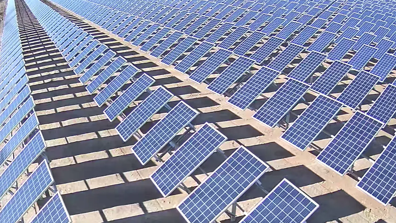 Una huerta solar en España. EP