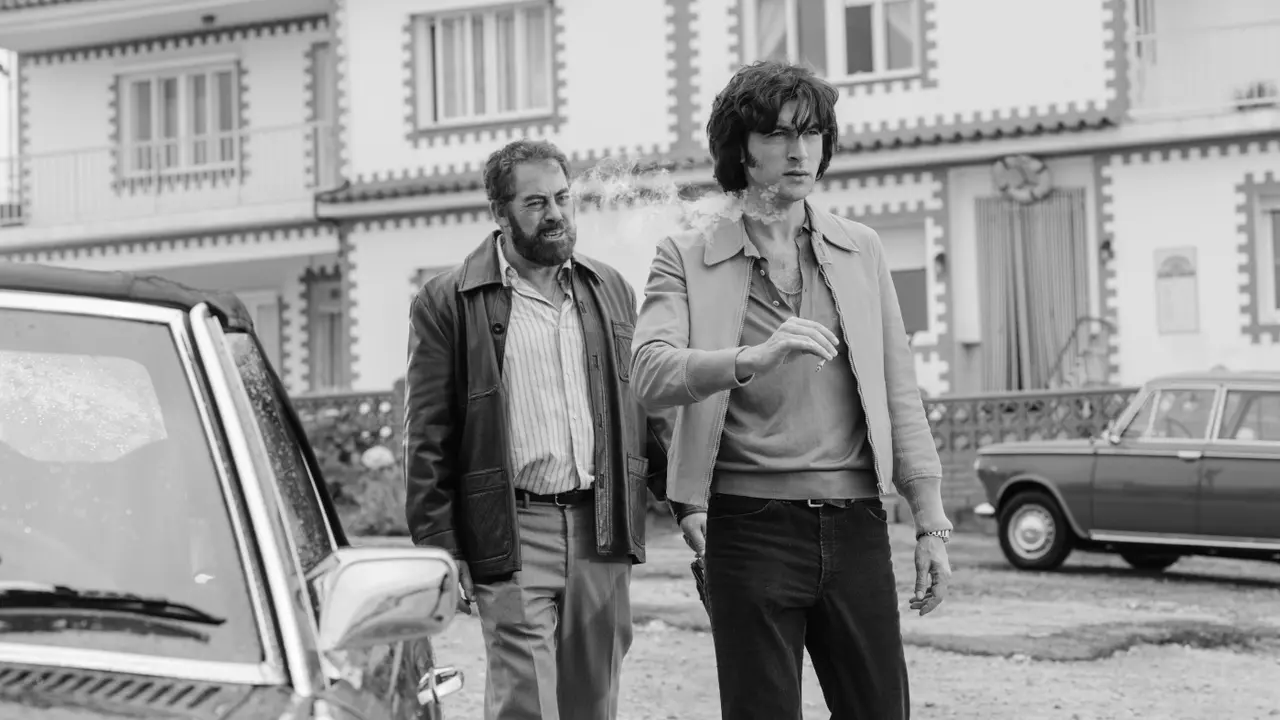 Carlos Blanco y Javier Rey en 'Fariña'. AEP