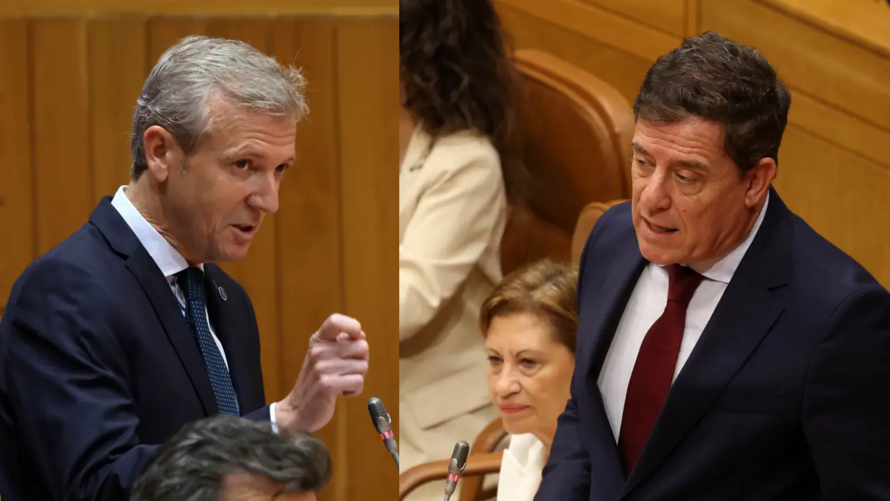 Rueda y Besteiro, este mi&eacute;rcoles en el Parlamento. PEPE FERR&Iacute;N (AGN)