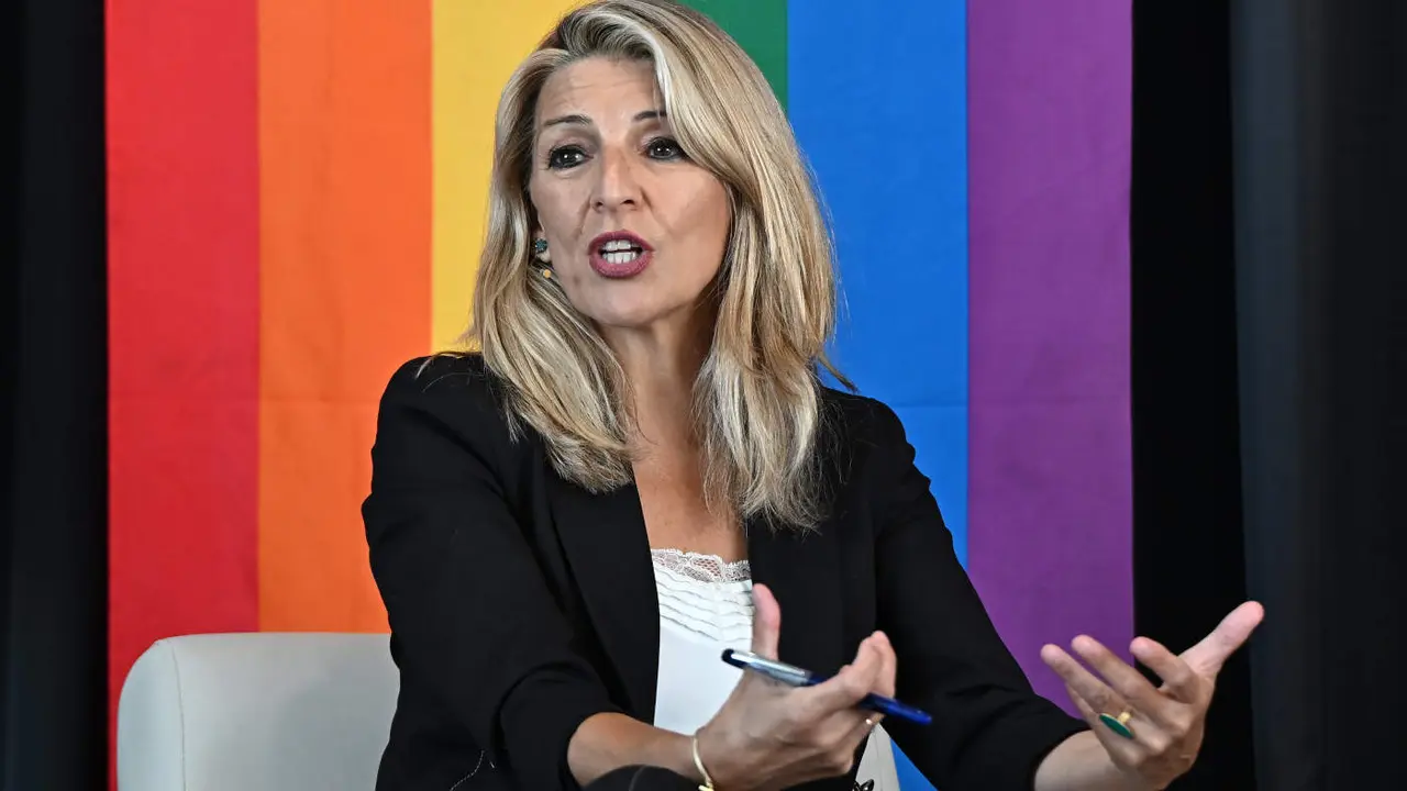 La vicepresidenta segunda y ministra de Trabajo, Yolanda Díaz.EFE